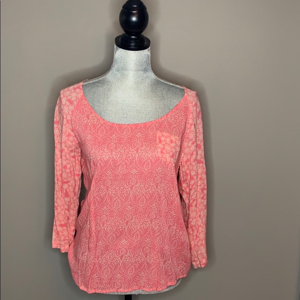 Lucky Brand Paisley Top